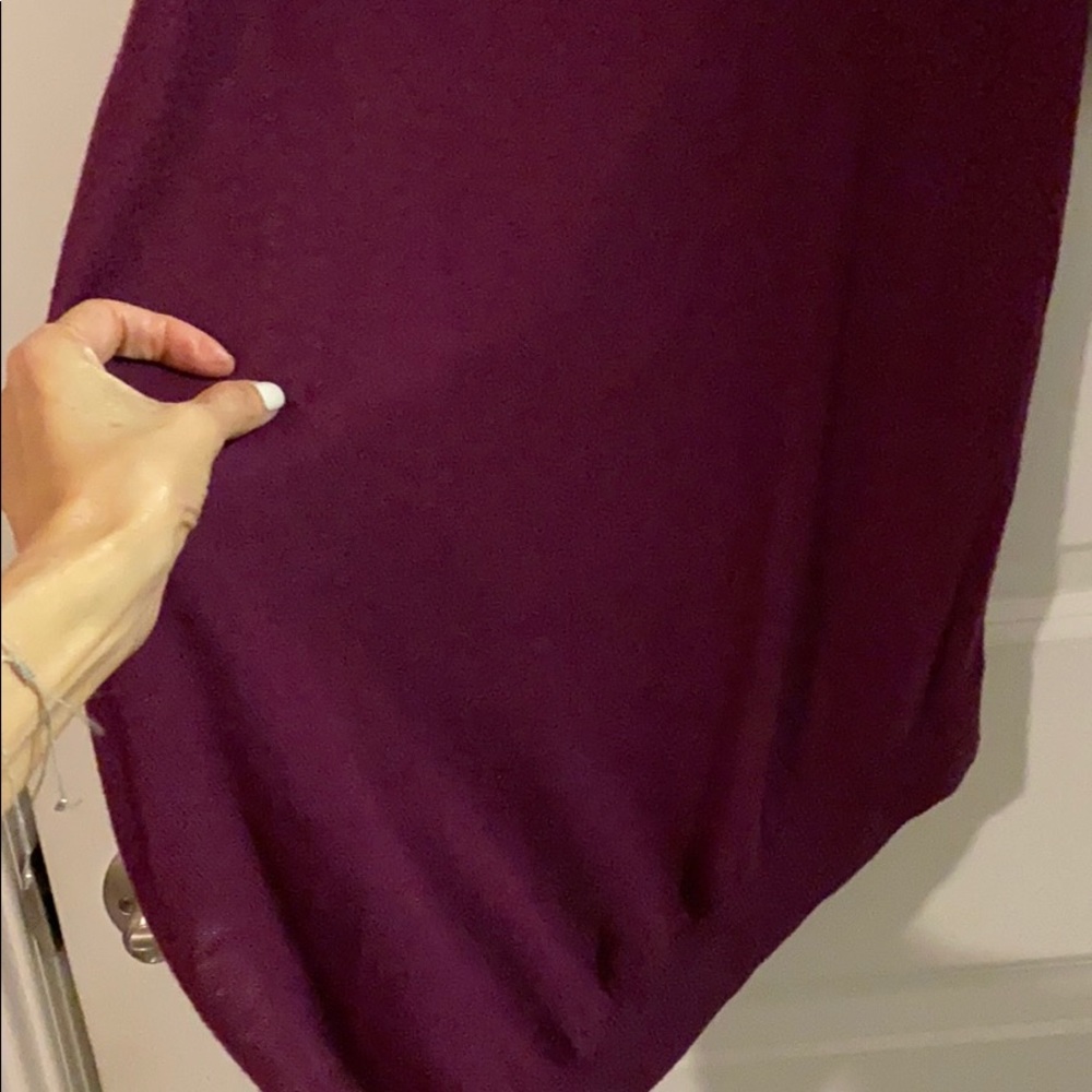 Cashmere Asymmetrical light weight sweater - Picture 5 of 6